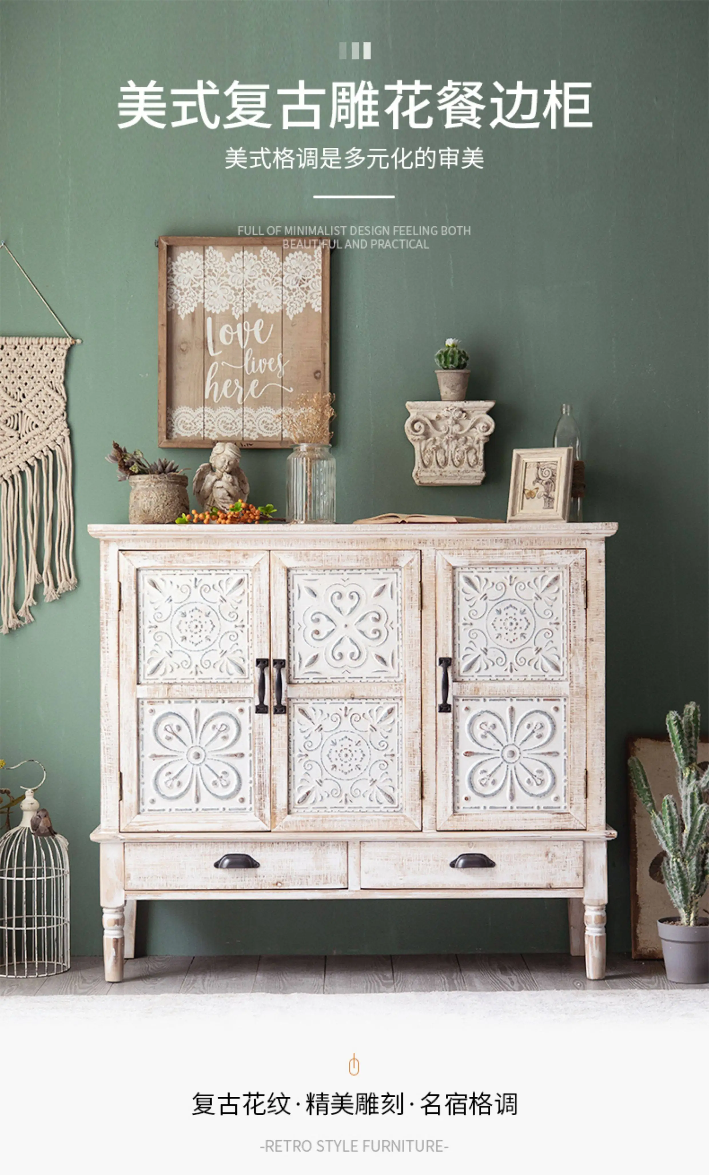 Sideboards Storage Living Room Decor Wood Craft Vanity Living Room Cabinets Display Filing Meuble De Rangement Salon Furniture