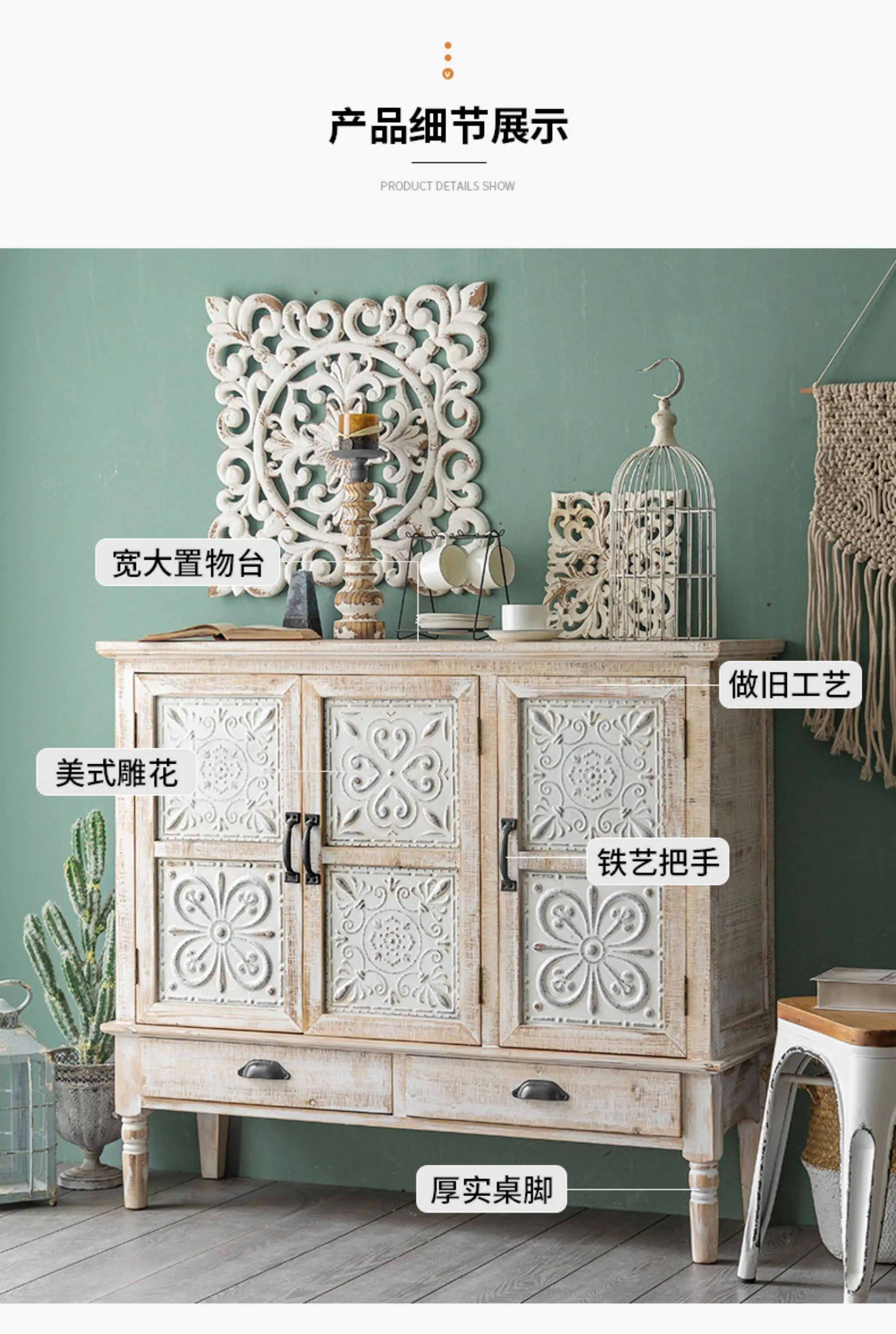 Sideboards Storage Living Room Decor Wood Craft Vanity Living Room Cabinets Display Filing Meuble De Rangement Salon Furniture