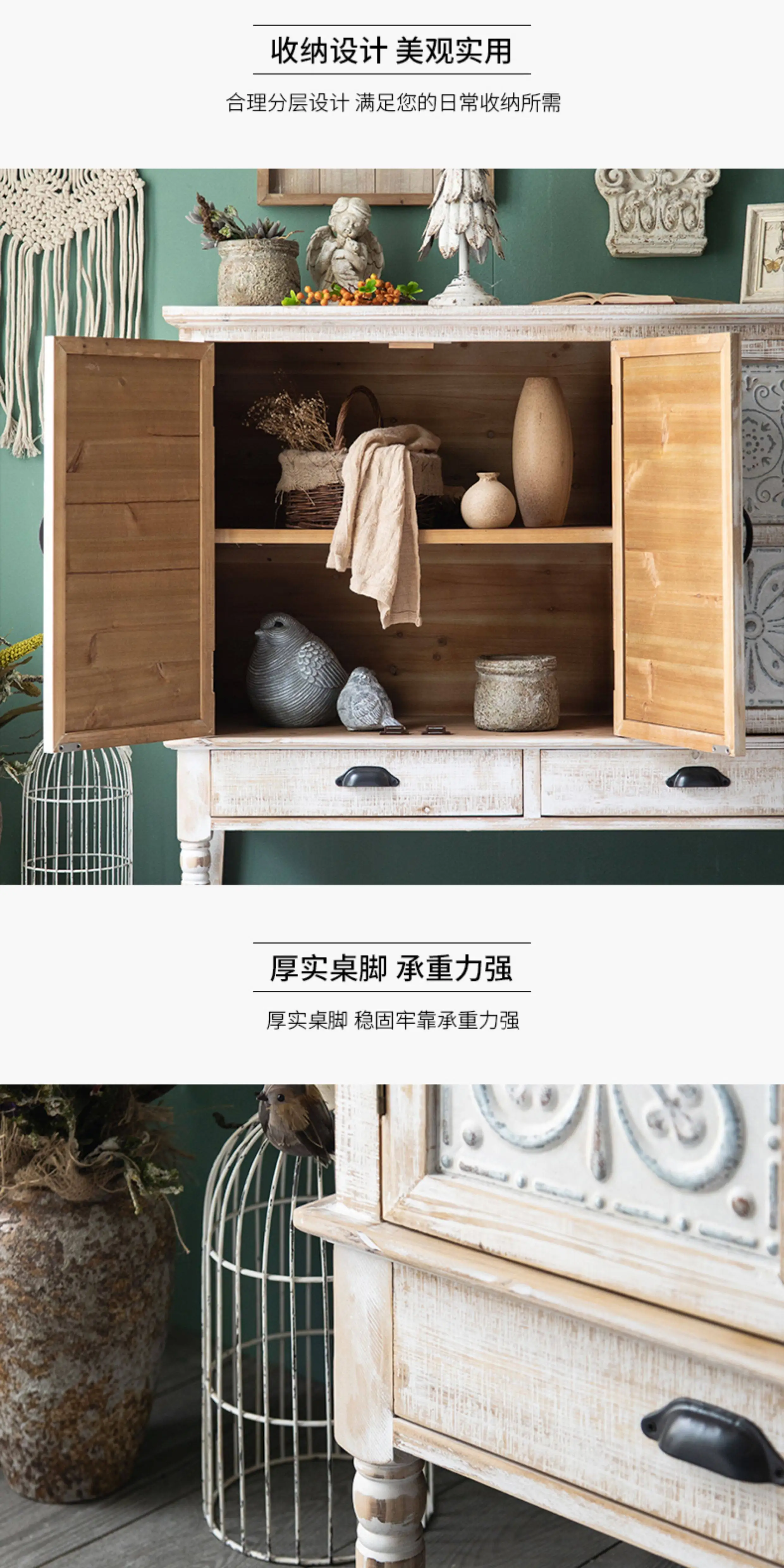 Sideboards Storage Living Room Decor Wood Craft Vanity Living Room Cabinets Display Filing Meuble De Rangement Salon Furniture