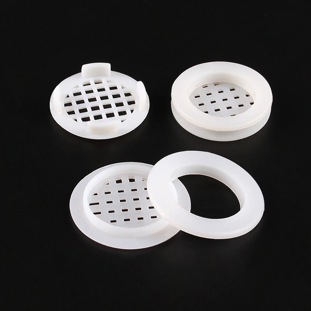 10/100Pcs Wardrobe Cabinet Air Vent Decorative Cover Durable Ventilator Grille Hole Ornaments Furniture Accessories