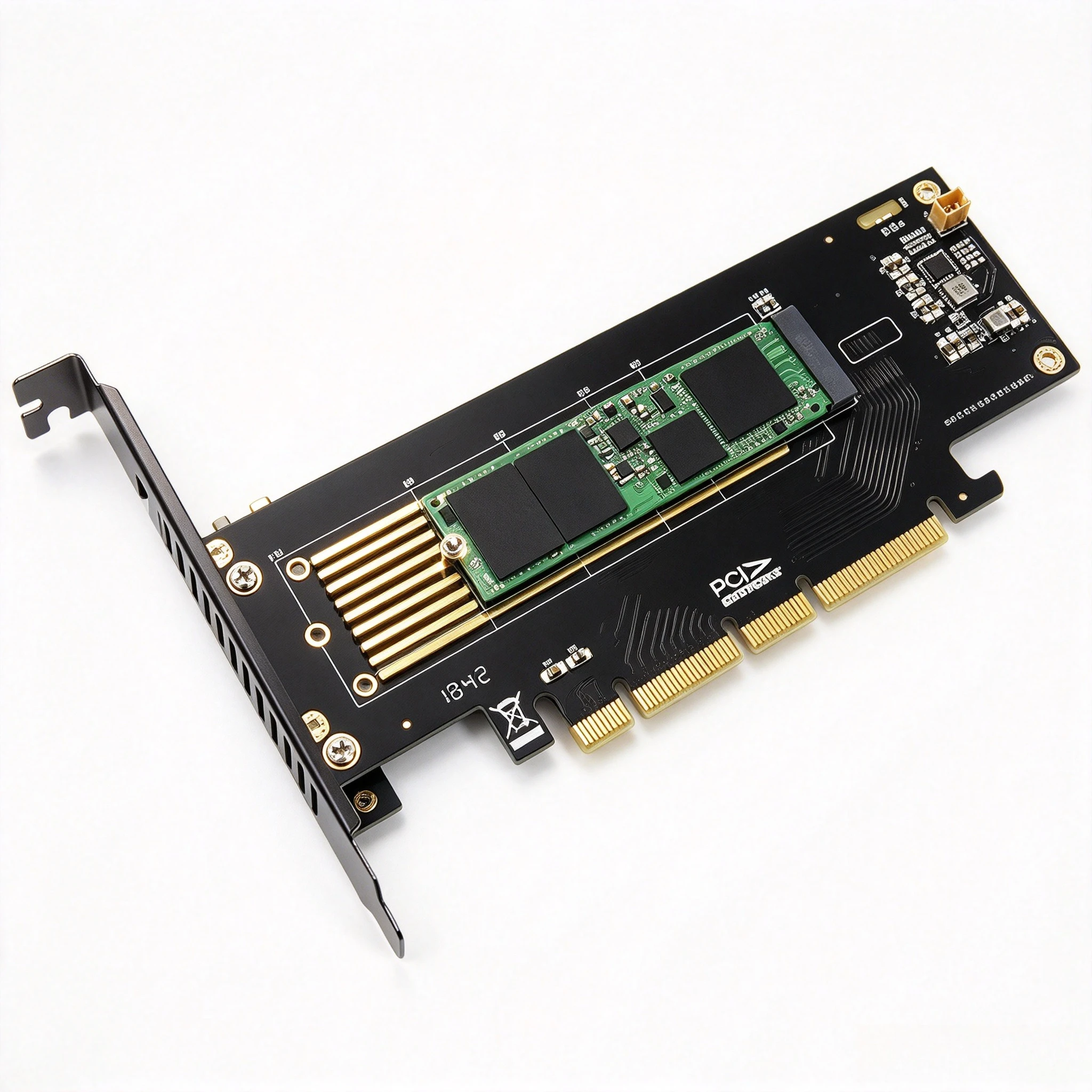 SK8-NEW NVME Expansion Card M.2 NVME Radiator N