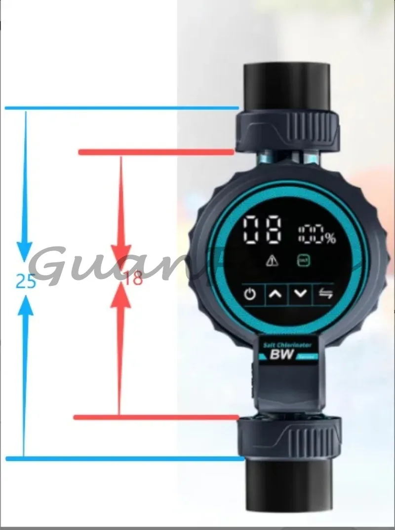 6G 8G 12G 16G 20 25G WIFI Control Salt Chlorine Generator Swimming Pool Salt Water Electrolysis App Control with