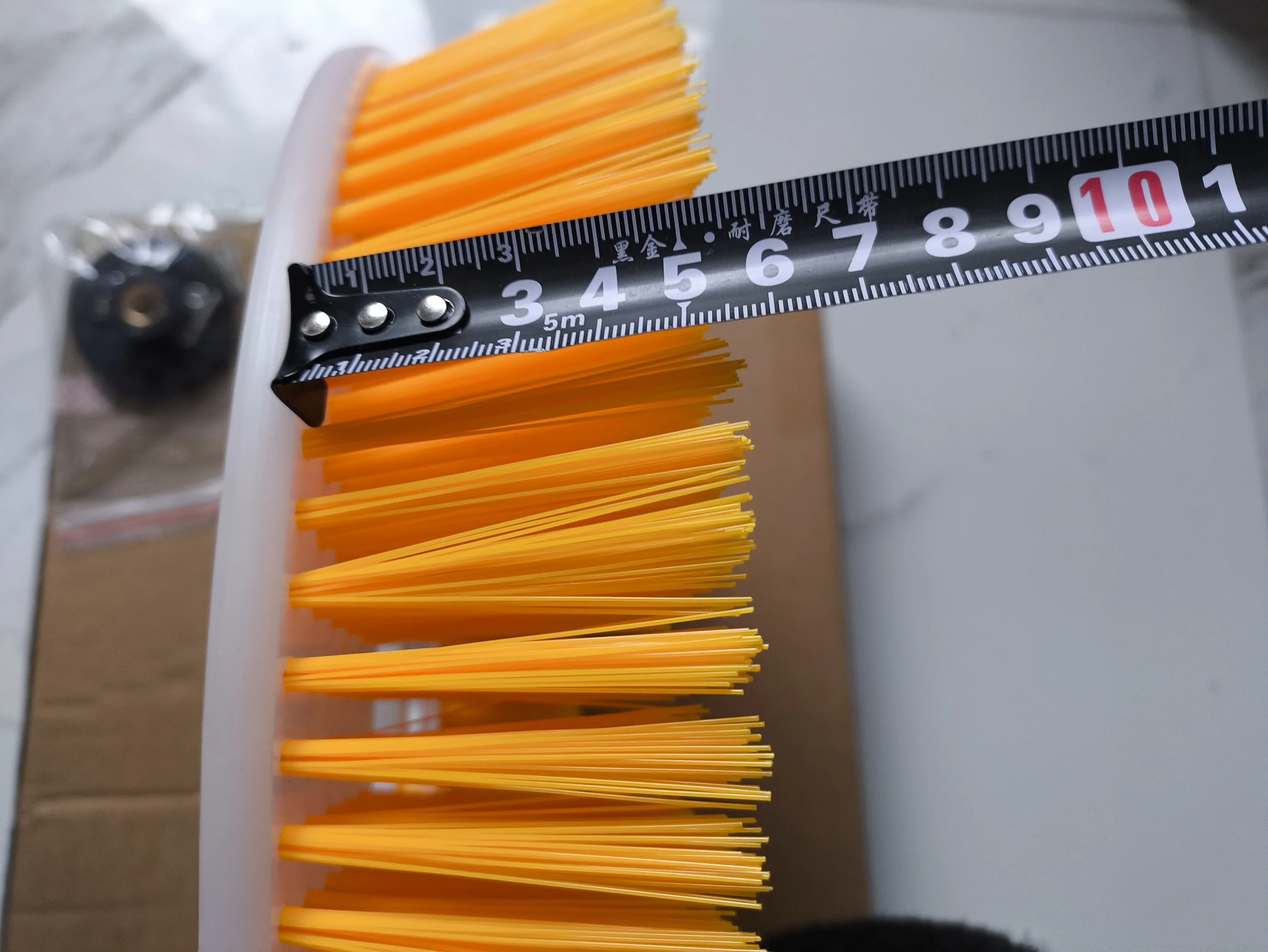 Photovoltaic Panel Cleaning Brush Diameter 350MM Bristles 55mm Length Solar Panel Billboard Power Electric Disc Nylon Glass Wall