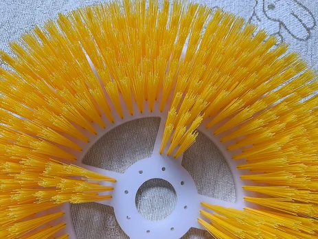 Photovoltaic Panel Cleaning Brush Diameter 350MM Bristles 55mm Length Solar Panel Billboard Power Electric Disc Nylon Glass Wall