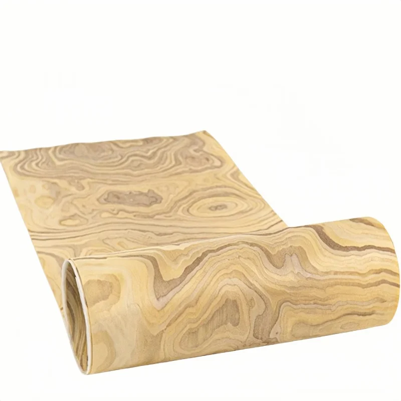 Stone Pattern Tech Wood Veneer Wall Cladding Designer Cabinet Doors Premium Furniture Accent Surface Veneer Panels L:250*28cm