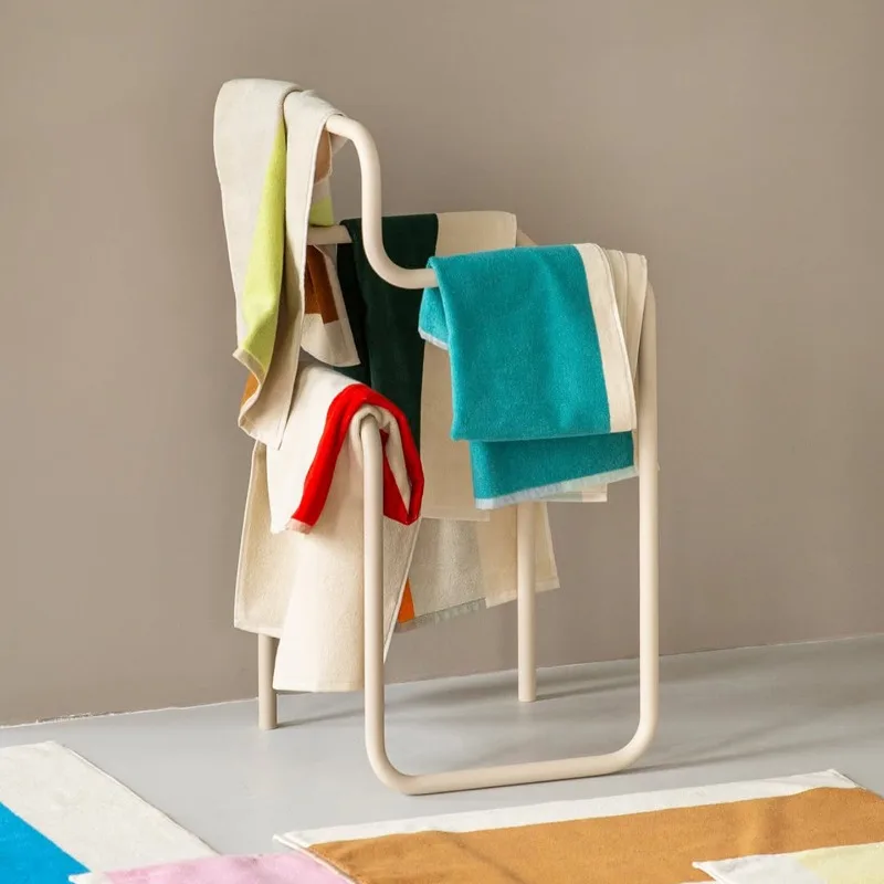 for Bathroom Cloakroom Clothing Display Rack Hotel Clothing Hangers Creative Stylish Metal Coat Rack Minimalist Towel Rack