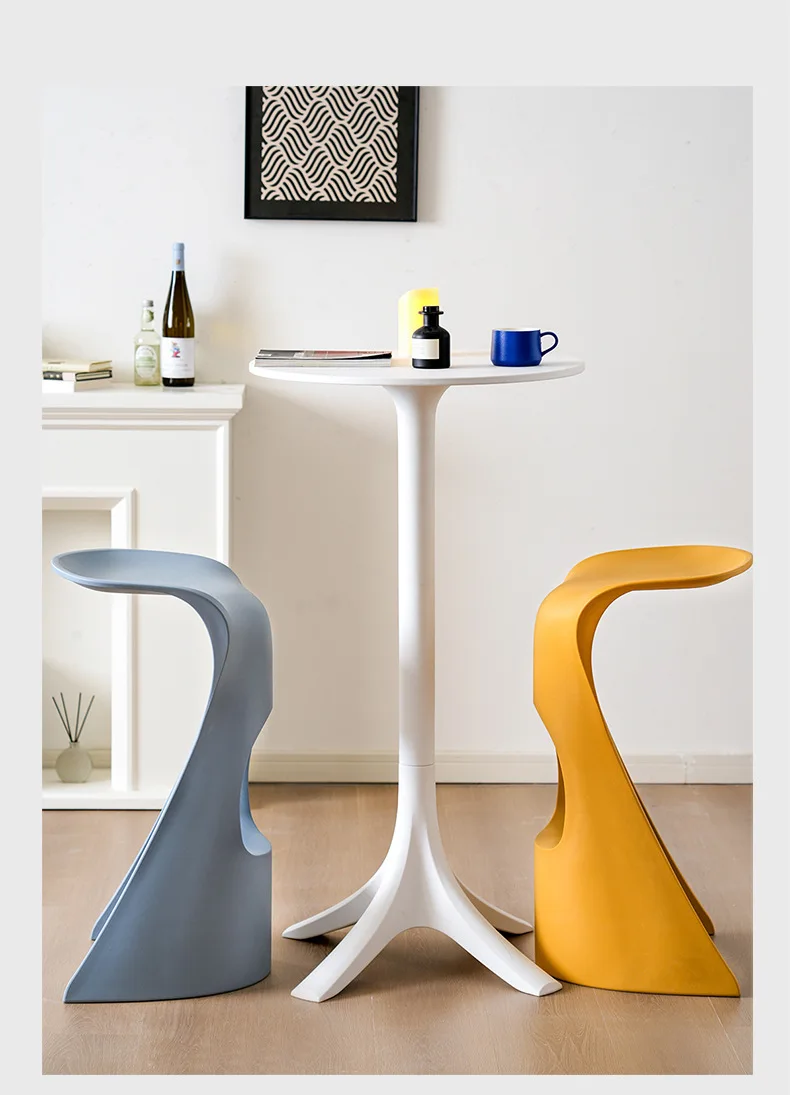 Modern outdoor bar chairs, courtyard villas, outdoor outdoor bar chairs, restaurants, internet famous bar stools, high chairs
