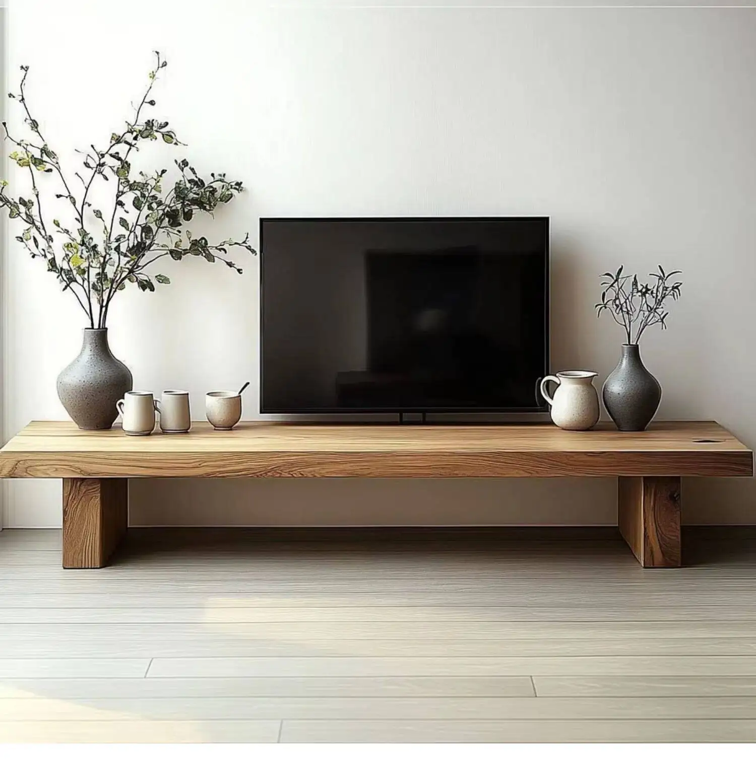 Wood Minimalist Tv Stands Living Room Nordic Display Modern Shelf Designer Tv Table Aesthetic Storage Muebles Salon Furniture