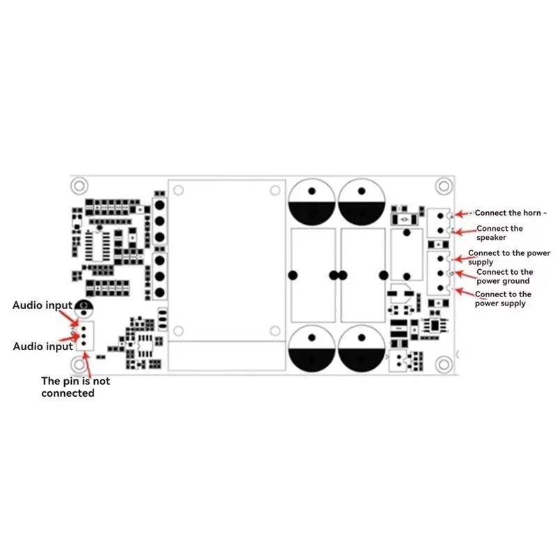 Best-Selling-Sound Amp Mono Channel 1000W Hifi Class D Digital Power Amplifier Board For 2-8Ohm Home Speaker Subwoofer IRS2092