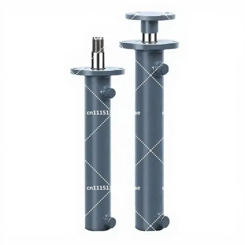 5T Hydraulic Cylinder with Upper Flange Two-Way Telescopic for Industrial Lifting Pressing