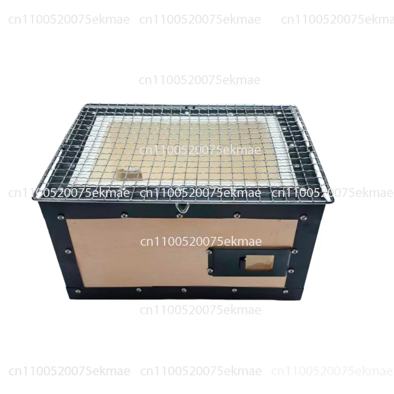 Heat Resistant Charcoal Grill Stove Multi Function BBQ Grill For Barbecue Cooking And Tea Boiling Camping Garden Patio Use
