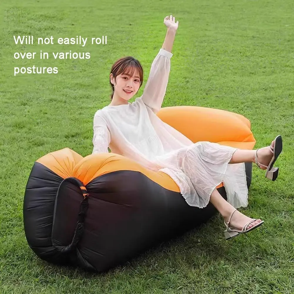 Erwachsene Luftsofa Kinder Fast Infaltable Air Sofa Bed Good Quality Sleeping Bag Inflatable Air Bag Lazy bag Beach Sofa 240*70
