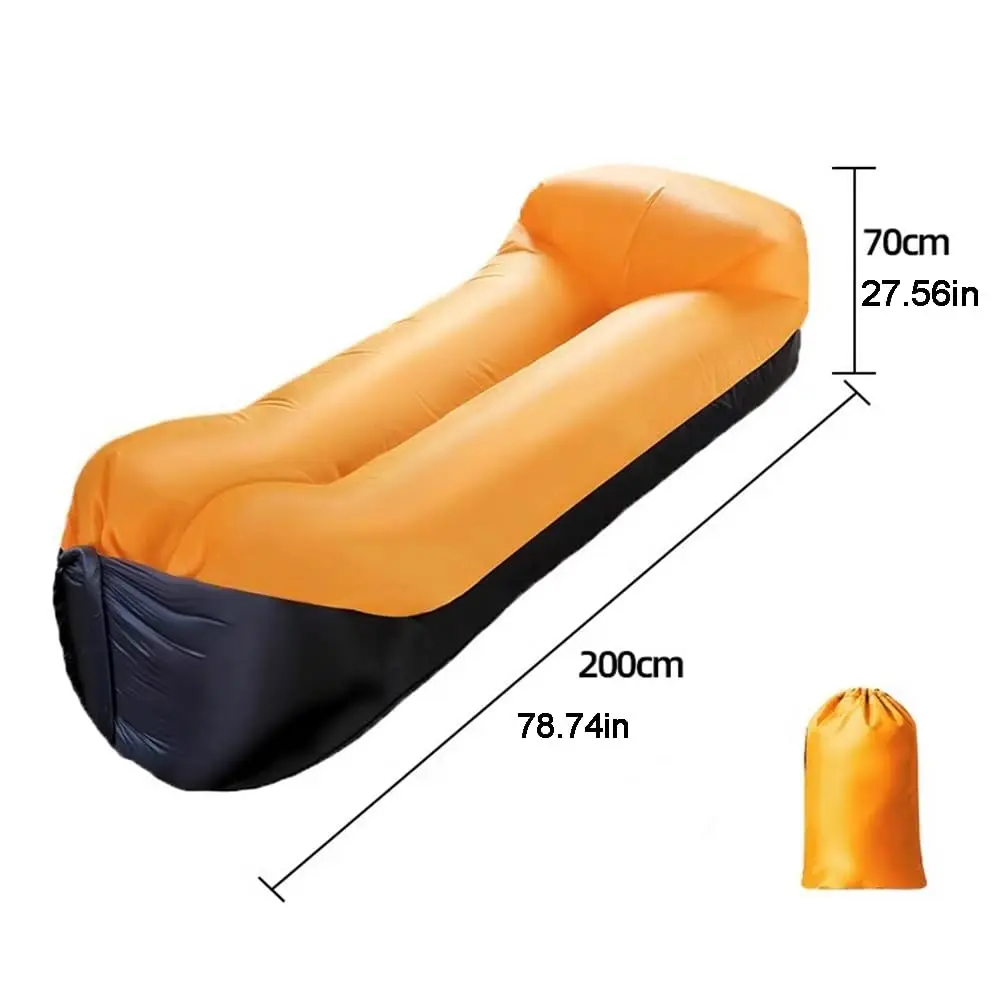 Erwachsene Luftsofa Kinder Fast Infaltable Air Sofa Bed Good Quality Sleeping Bag Inflatable Air Bag Lazy bag Beach Sofa 240*70