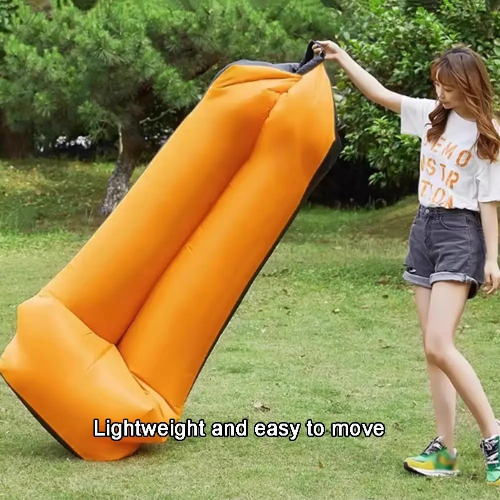 Erwachsene Luftsofa Kinder Fast Infaltable Air Sofa Bed Good Quality Sleeping Bag Inflatable Air Bag Lazy bag Beach Sofa 240*70
