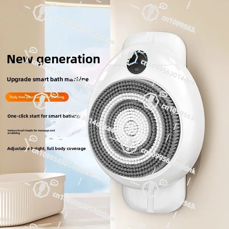 Intelligent All-electric Automatic Back Rubbing Bath Machine Does Not Ask for People, Only for Strong Men