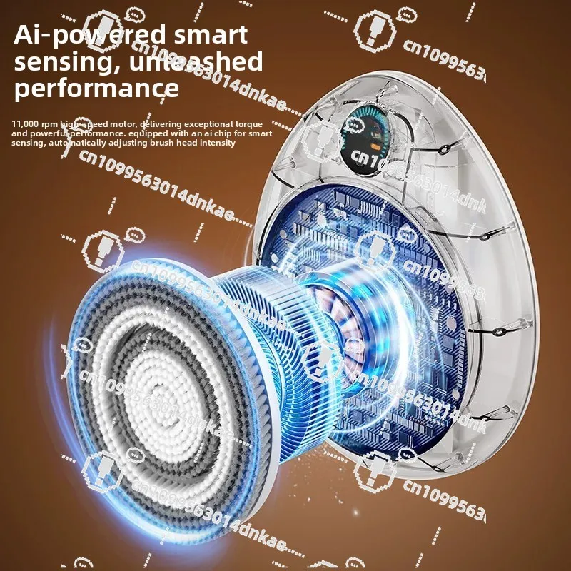 Intelligent All-electric Automatic Back Rubbing Bath Machine Does Not Ask for People, Only for Strong Men