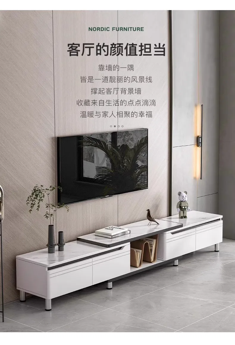 Center Nordic Tv Stands Living Room Coffee Luxury Display Modern Cabinets Tv Table Organizer Storage Muebles Trendy Furniture