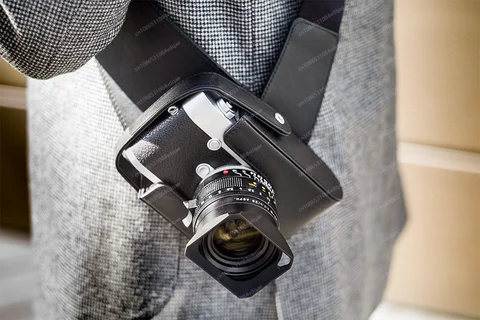For Leica Q3 M11M10P M9 Large M240p Q2 Camera Bag Leather Case Fast Holster Leather Crossbody Gun Bag