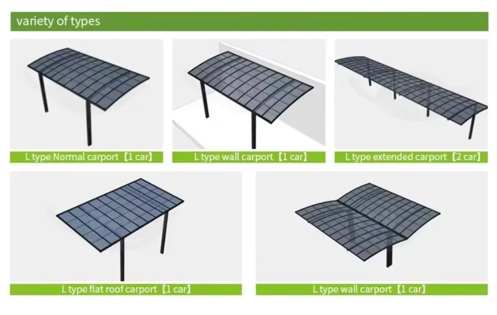 Custom Modern Aluminum Carport, Motorized Louver Roof Pergola with Solar Power System for Outdoor Car Parking Shelter Yard