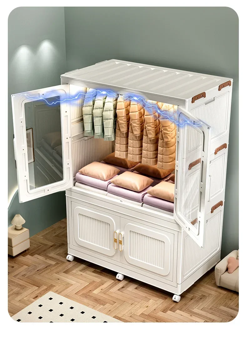 D9Storage Cabinet Adult Wardrobe Giant Storage Box Household Children's Wardrobe Locker