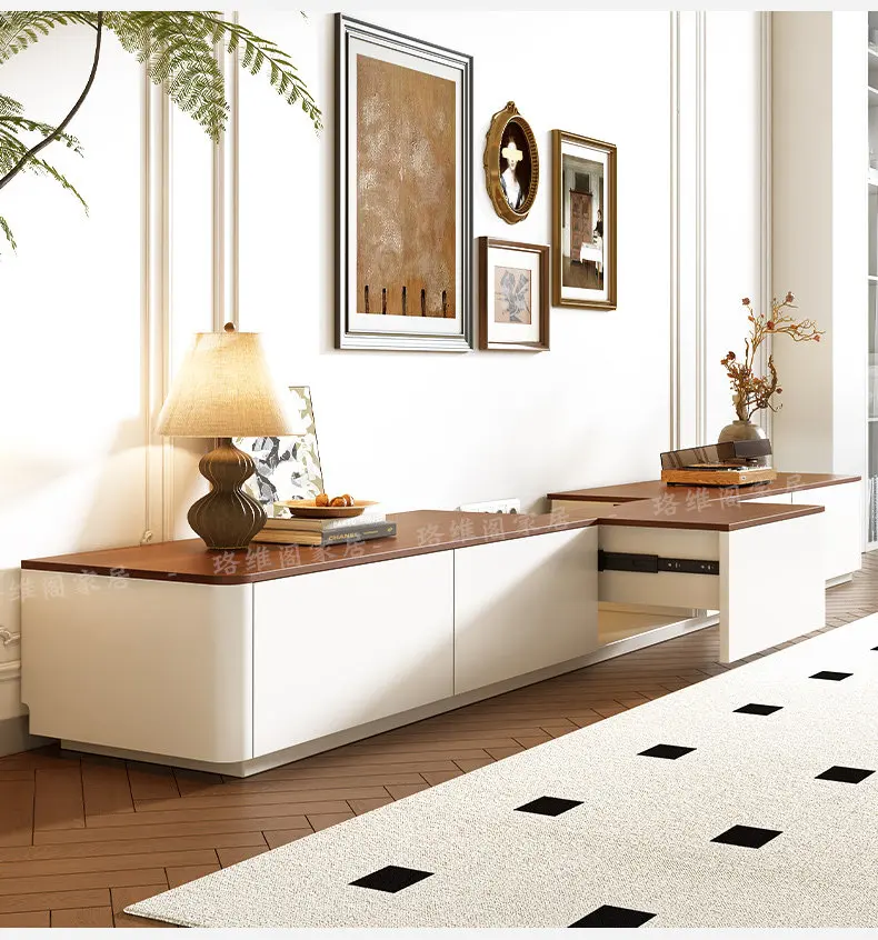 Modern Luxury Tv Stands Living Room Wood Universal Designer Organizer Storage Tv Table Drawers Muebles Para Tv Trendy Furniture