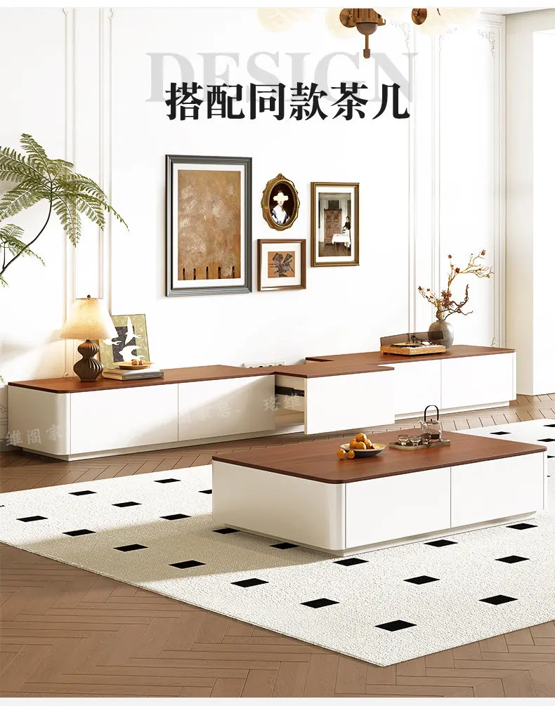 Modern Luxury Tv Stands Living Room Wood Universal Designer Organizer Storage Tv Table Drawers Muebles Para Tv Trendy Furniture
