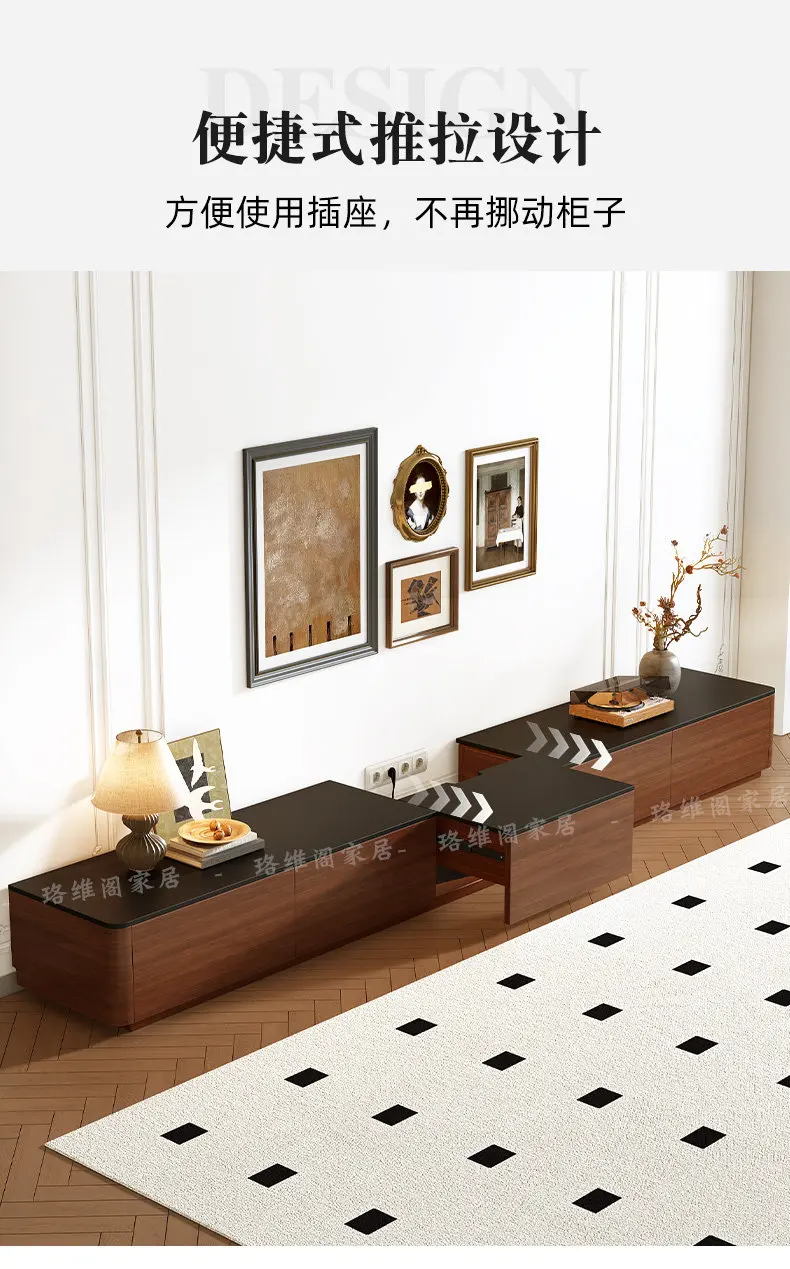 Modern Luxury Tv Stands Living Room Wood Universal Designer Organizer Storage Tv Table Drawers Muebles Para Tv Trendy Furniture