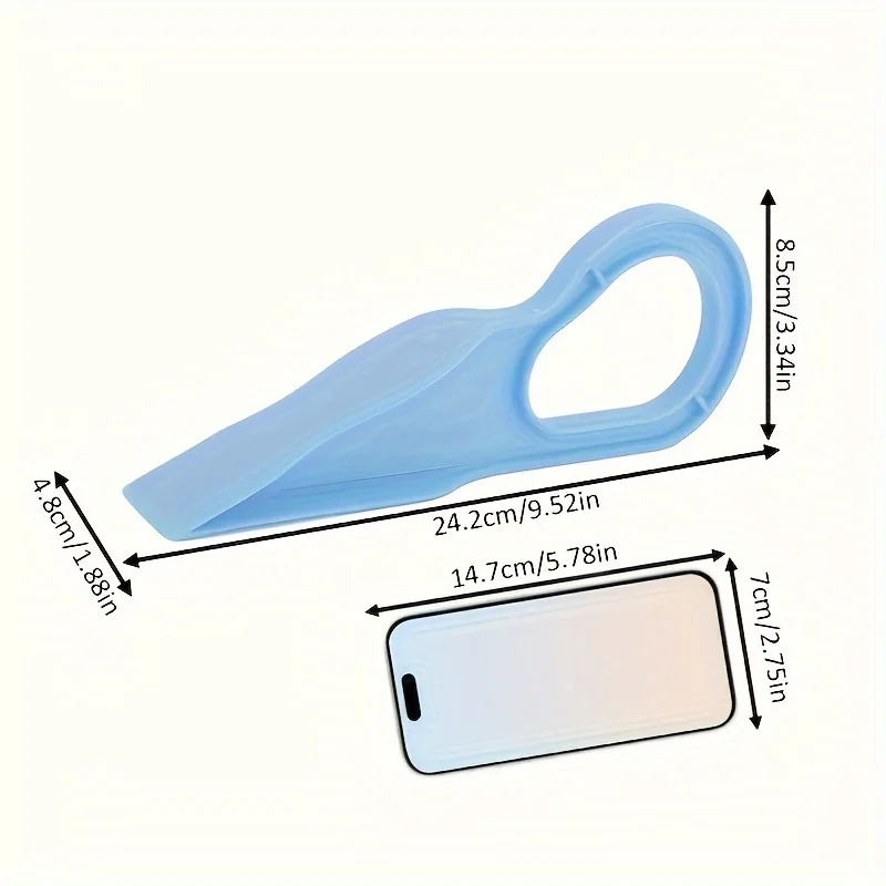 2pcs The mattress lifting tool adopts an ergonomic curved design, suitable for daily bed making and cleaning work in households.