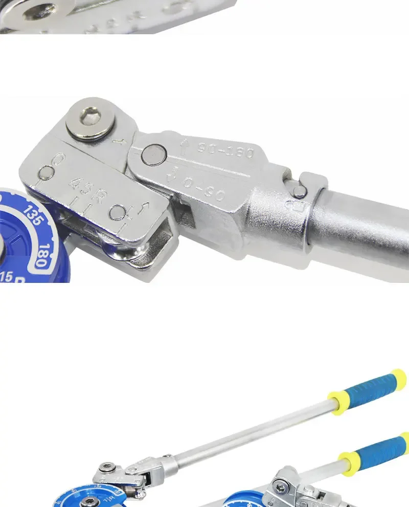 Manual Tube Bender 8mm-22mm For Copper Aluminum Iron Stainless Steel Pipes CT-365 Series