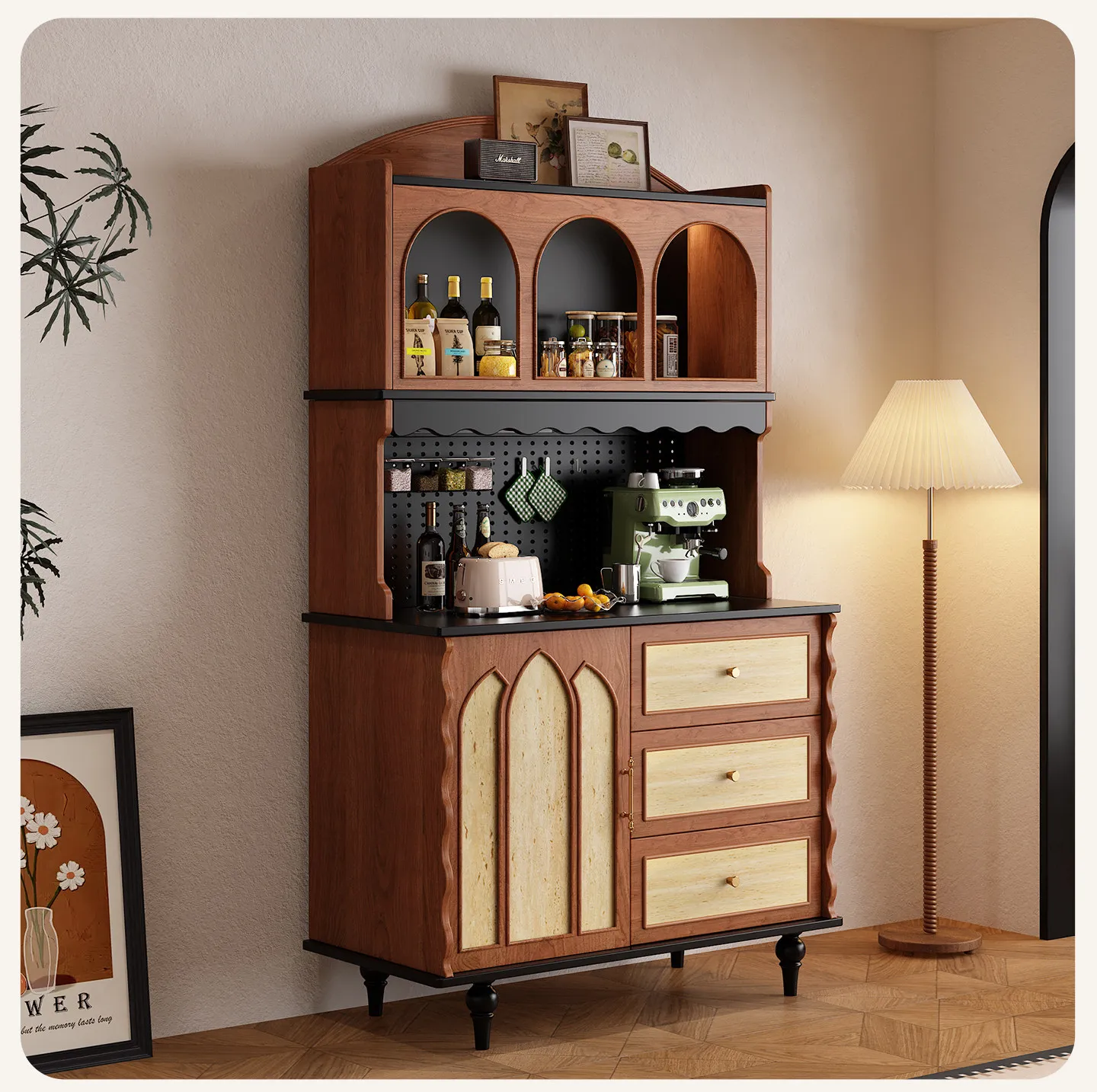 Storage Designer Wine Cabinet Living Room Restaurant Luxury Modern Wood Bar Cabinet Designer Vitrina Drinking Bar Furniture