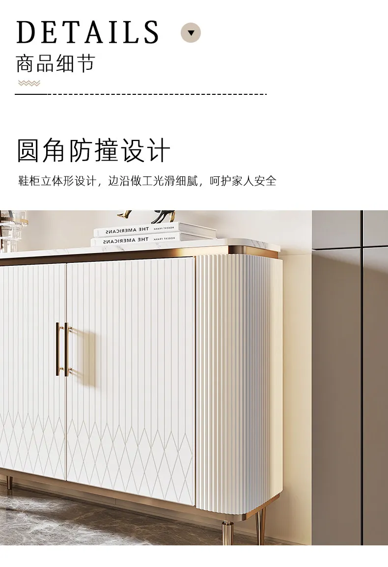 Home Light Luxury Shoe Cabinet Simple And Modern Entry Living Room Shoerack Storage Locker Cabinets Shoe Rack Shelf Furniture