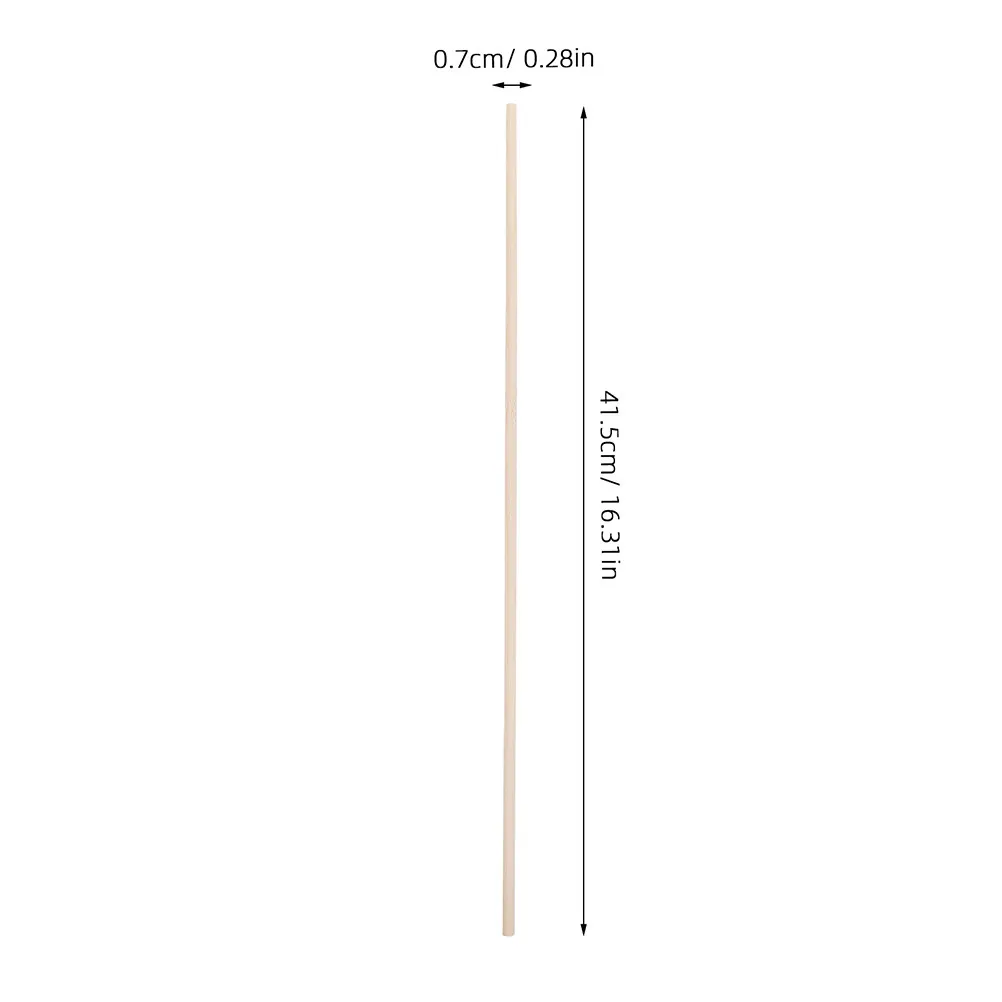 6Pcs Bamboo Director Chair Support Rods Replacement Sticks for Canvas Seat Cover Highchair Frame Repair Makeup Artist Chair