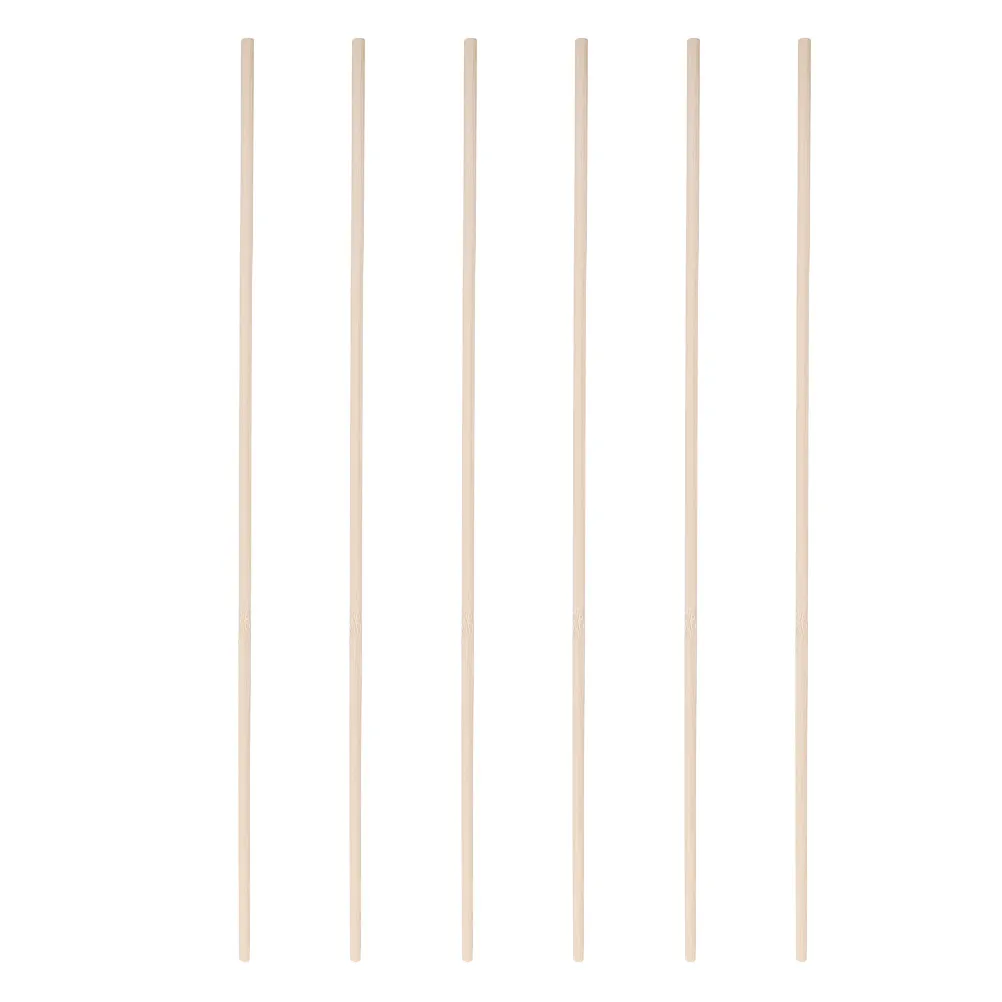 6Pcs Bamboo Director Chair Support Rods Replacement Sticks for Canvas Seat Cover Highchair Frame Repair Makeup Artist Chair