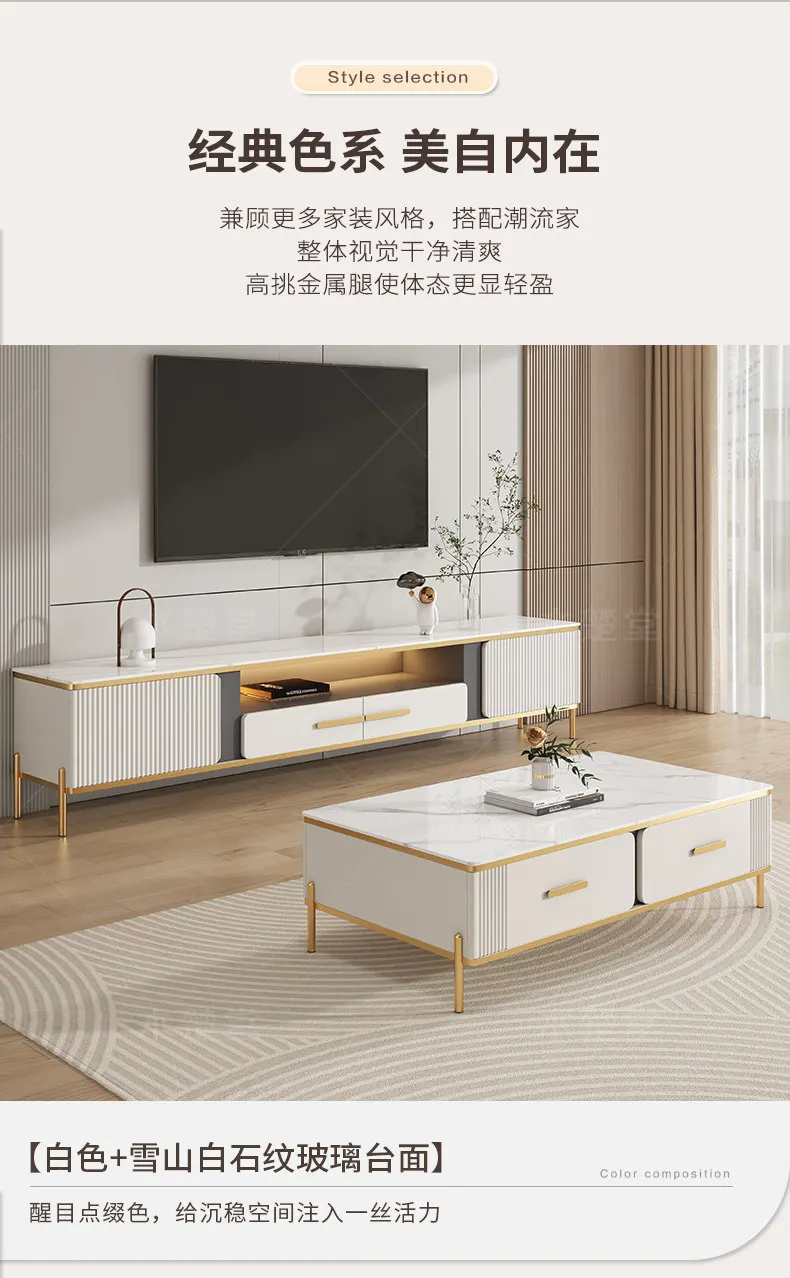 Coffee Display Tv Stands Center Filing Wood Organizer Storage Modern Nordic Tv Table Living Room Shelf Muebles Home Furniture