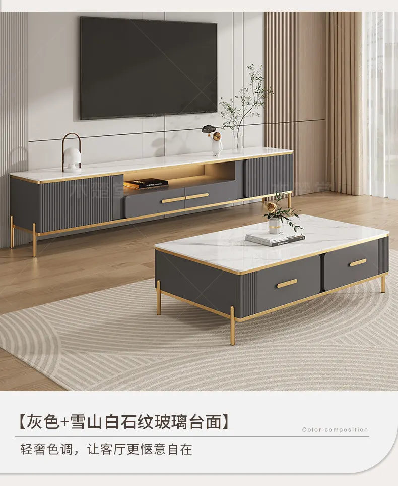 Coffee Display Tv Stands Center Filing Wood Organizer Storage Modern Nordic Tv Table Living Room Shelf Muebles Home Furniture