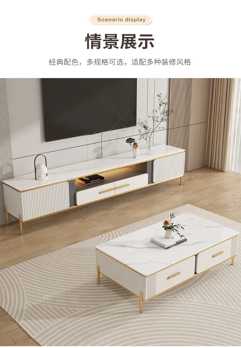 Coffee Display Tv Stands Center Filing Wood Organizer Storage Modern Nordic Tv Table Living Room Shelf Muebles Home Furniture