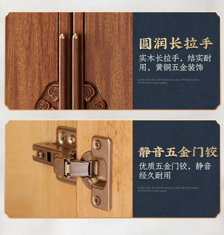 Long Wooden Cabinet Wardrobe Brown Heavy Duty Cheap Modern Drawer Wardrobe Bedroom Modern Armadio Guardaroba House Furniture