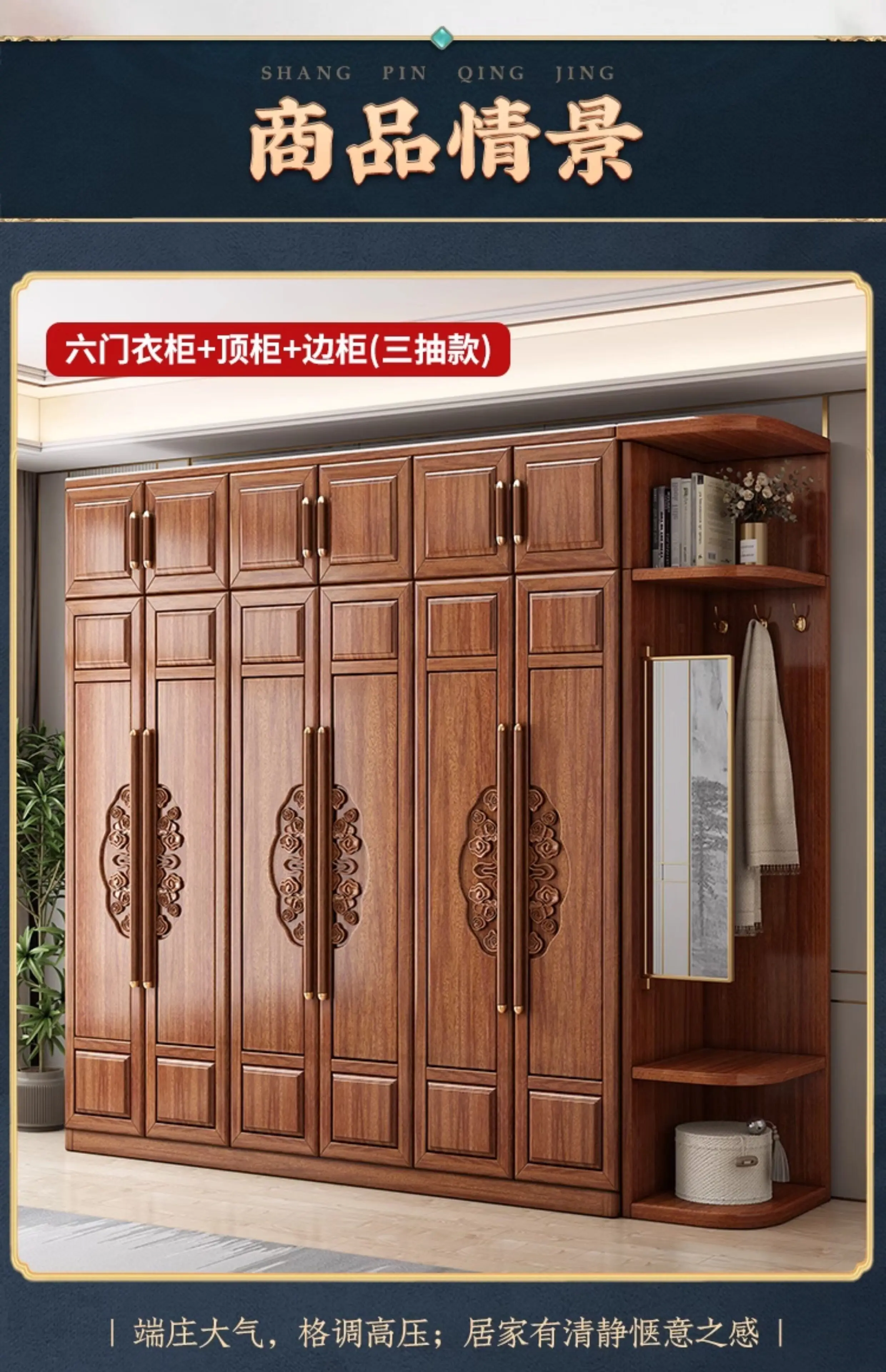 Long Wooden Cabinet Wardrobe Brown Heavy Duty Cheap Modern Drawer Wardrobe Bedroom Modern Armadio Guardaroba House Furniture
