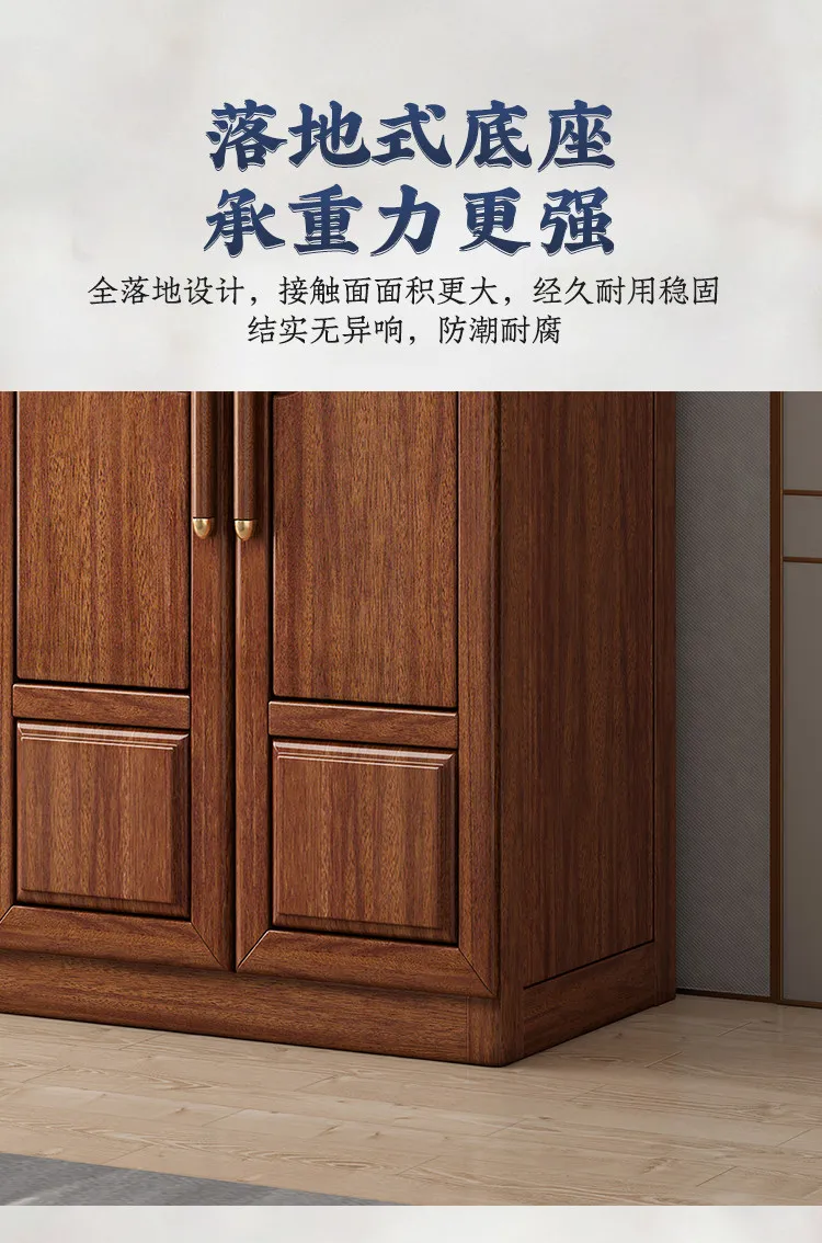Long Wooden Cabinet Wardrobe Brown Heavy Duty Cheap Modern Drawer Wardrobe Bedroom Modern Armadio Guardaroba House Furniture