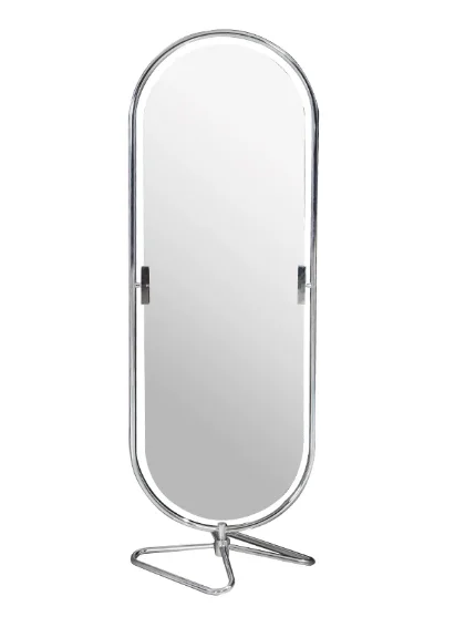 Rotating Full Body Mirror Home Bedroom Fitting Floor Internet Celebrity Stainless Steel Floor Dressing Mirror