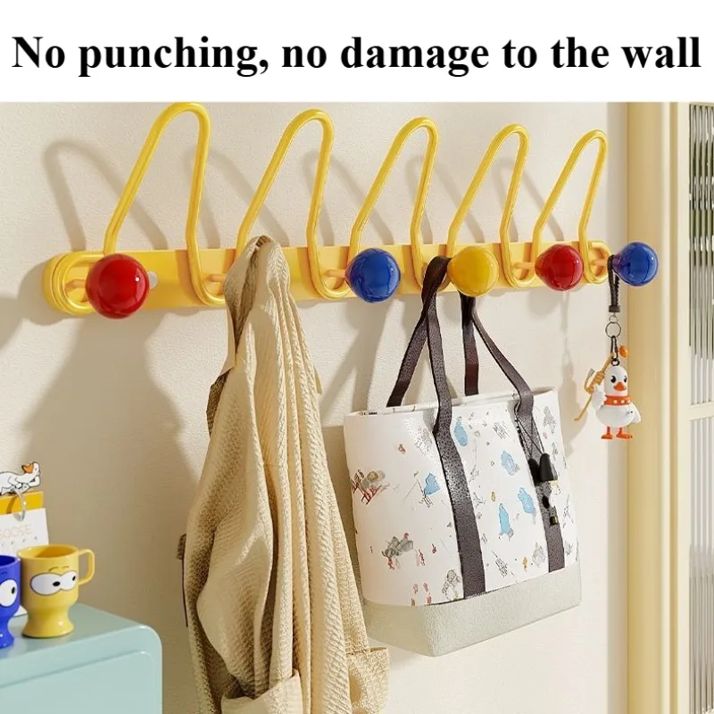 Nordic Coat Racks Household Wall Hanging Coat Racks Luxury Metal Cute Rack Interior Storage Holders Living Room Furniture