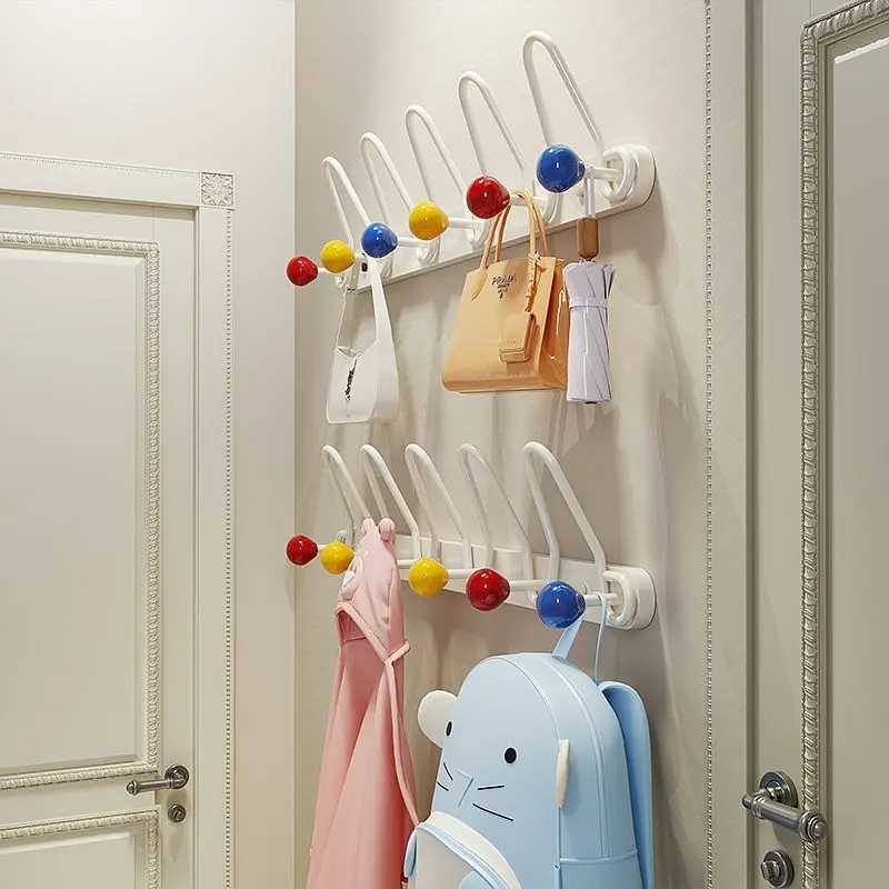 Nordic Coat Racks Household Wall Hanging Coat Racks Luxury Metal Cute Rack Interior Storage Holders Living Room Furniture