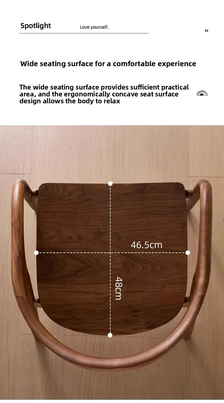 Wood Modern Dining Chairs Nordic Outdoor Luxury Home Dining Chairs Modern Arm Nordic Chaises Salle Manger Outdoor Furniture