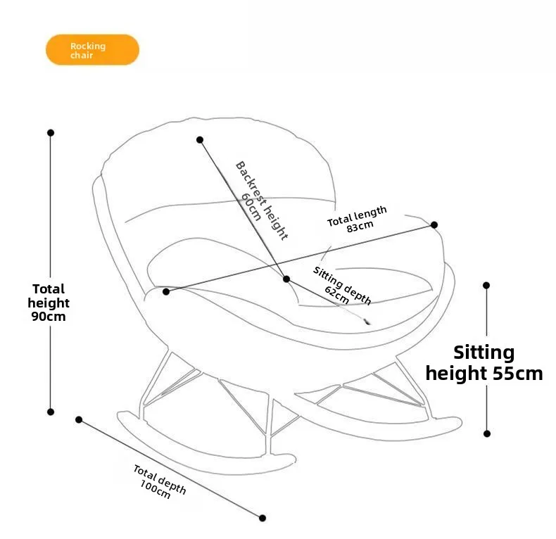 Lazy, Sofa, Home, Rocking Chair, Balcony, Living Room, Bedroom, Leisure, Chair, Recliner, Outdoor, Courtyard, Bird's Nest