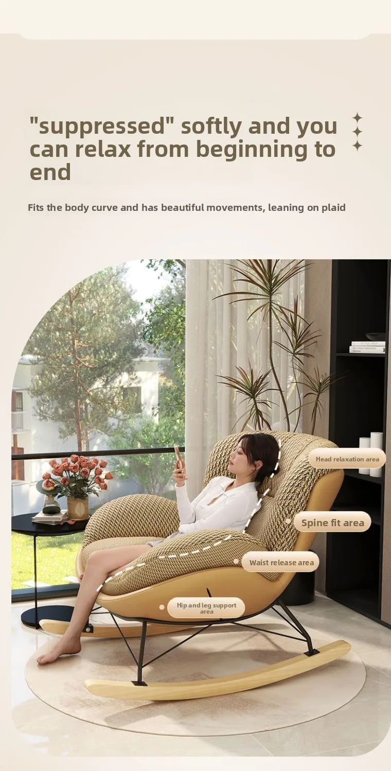 Lazy, Sofa, Home, Rocking Chair, Balcony, Living Room, Bedroom, Leisure, Chair, Recliner, Outdoor, Courtyard, Bird's Nest