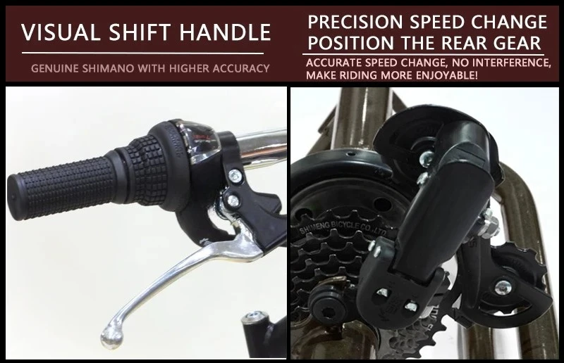 24 Inch Speed Shift Adult Tricycle Pedal Powered Three‑Wheel Bicycle For Elderly Daily Shopping Short Distance Travel Use