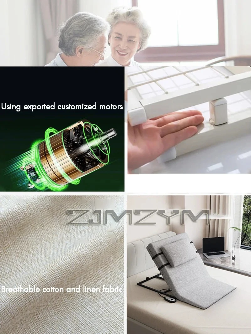 Electric Adjustable Bed Headrest Backrest for Pregnant Women Waist Support Elderly Fractures Nursing Care Home Health Care Equip