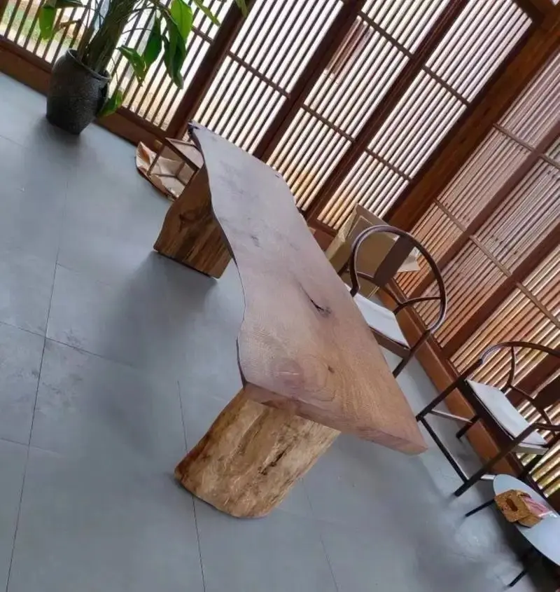 Restaurant Minimalist Dining Table Nordic Wooden Living Room Dining Table Kitchen Luxury Modern Tavolo Da Pranzo Home Furniture