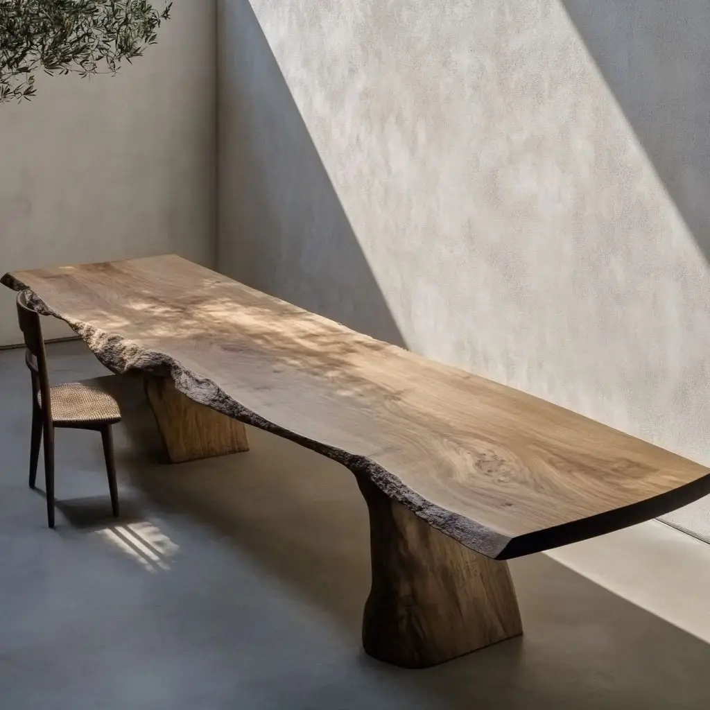 Restaurant Minimalist Dining Table Nordic Wooden Living Room Dining Table Kitchen Luxury Modern Tavolo Da Pranzo Home Furniture