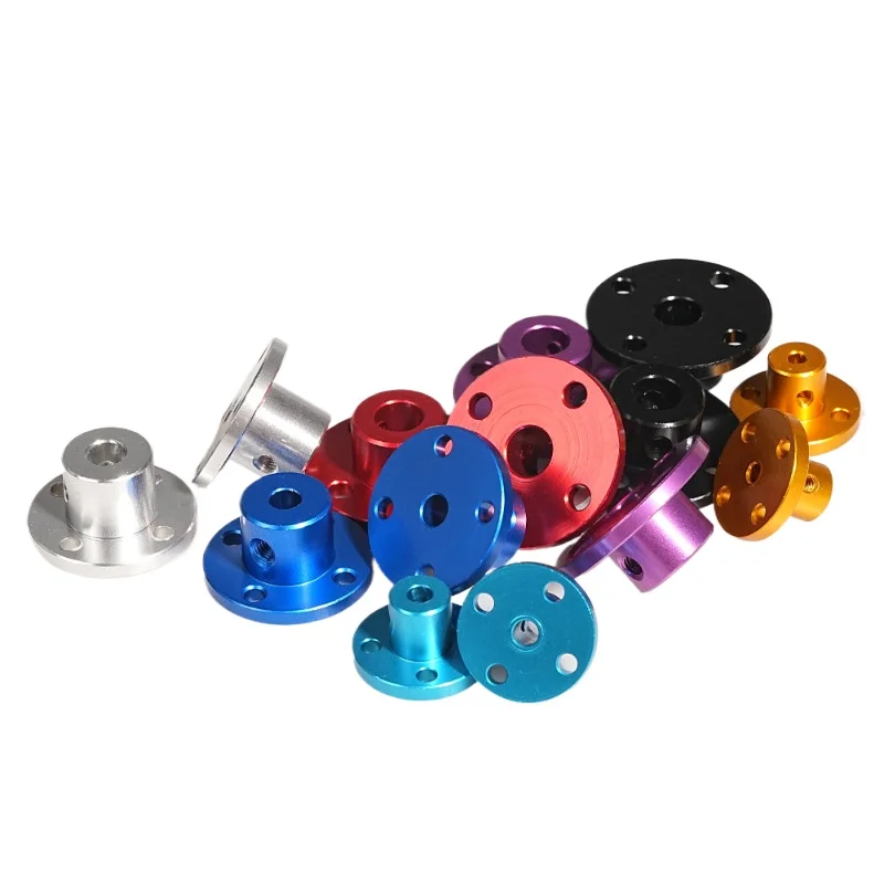 3/4/5/6/8mm Aluminum Alloy Flange Coupling For Motor Guide Shaft Coupler Support Connector Motor Guide Shaft Connector
